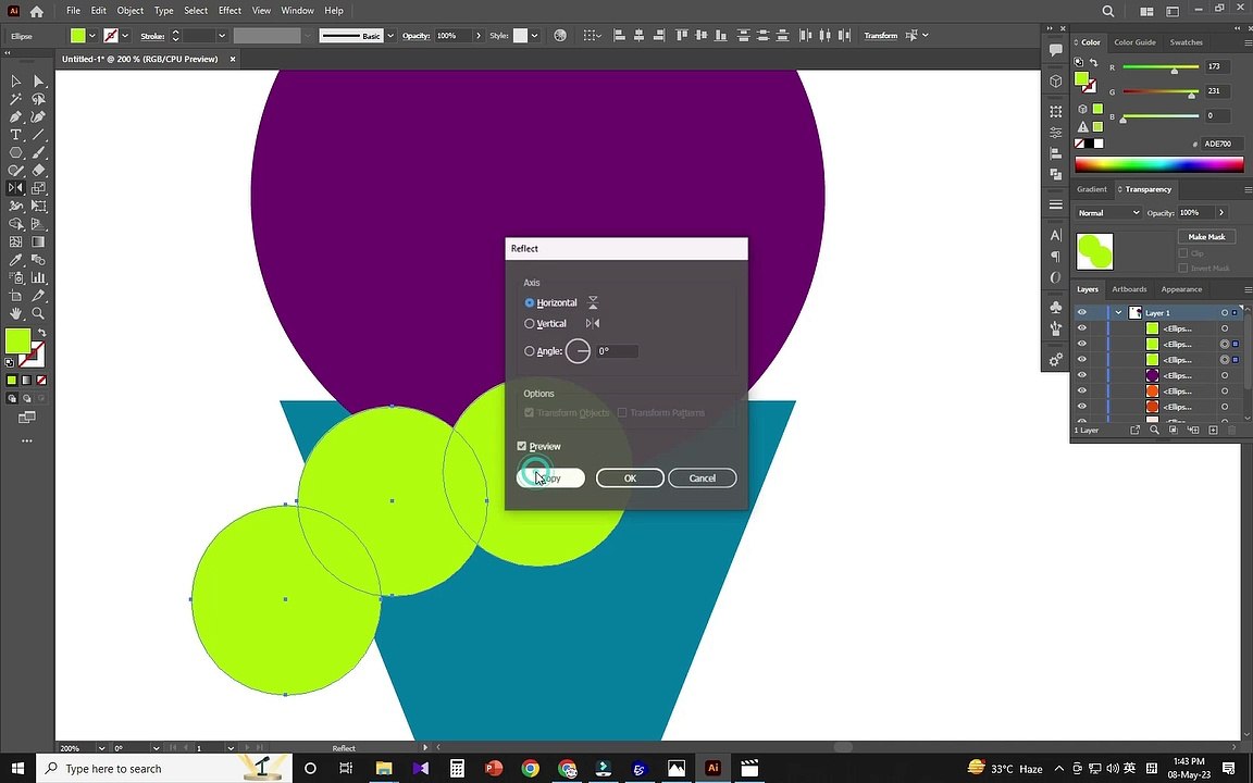 How to draw an ice cream con on illustrator | Ice Cream Cone Edition| graphic Designing .