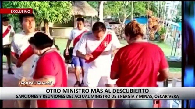 ¡Exclusivo! Otro ministro al descubierto: sanciones y reuniones del actual ministro de Energía y Minas, Óscar Vera