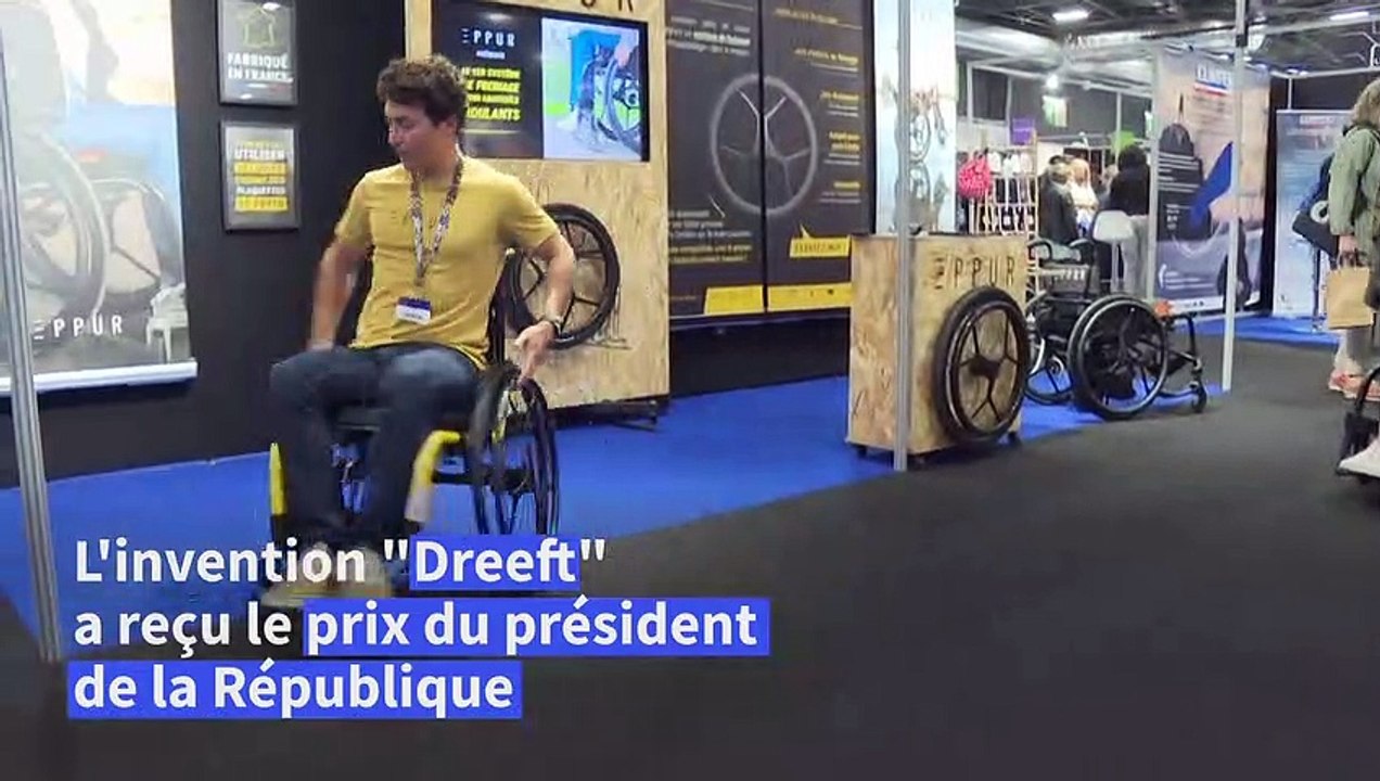 Le concours Lépine récompense un système de freinage de fauteuils roulants