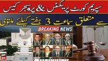 SC adjourns hearing of 'act clipping CJP’s powers' for three weeks