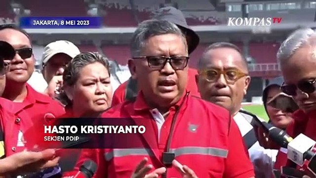 Sekjen PDIP Hasto Bela Jokowi Usai Kumpulkan 6 Ketum Parpol, Bantah Soal Cawe-cawe Politik
