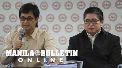 DILG and NPC held a a press conference to review resignations of PNP officials