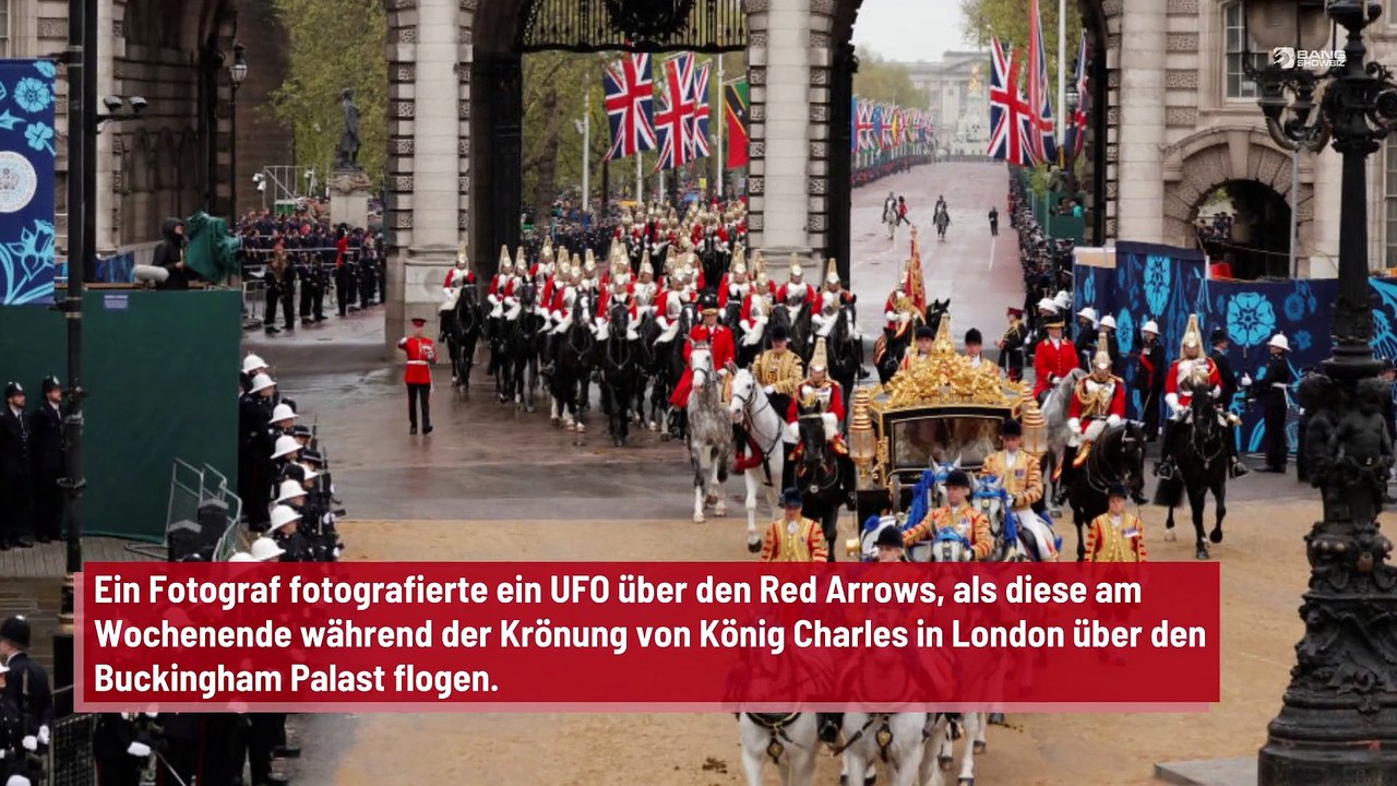 UFO-Sichtung bei der Krönung von König Charles