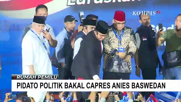 Bakal Capres Anies Baswedan Pidato Politik di Senayan: Kita Tunjukkan Kekuatan Spiritual!