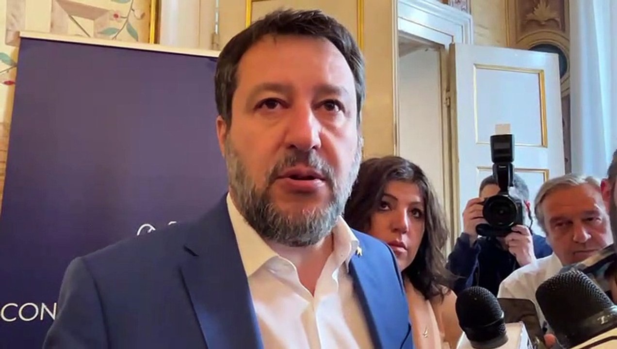 Salvini a Siena: "Pi? infrastrutture. Per l'alta velocit? considero i numeri e i flussi"