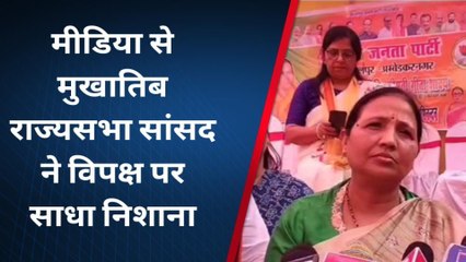 अम्बेडकरनगर: राज्यसभा सांसद ने निकाय चुनाव के दौरान दिए सवालों के जवाब