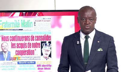 La Revue de presse de RTI 1 du 08 mai 2023 par Renaud Kevin Kobia