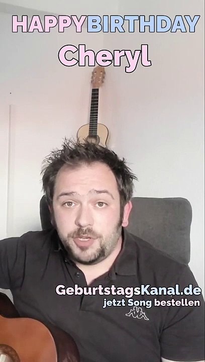 Happy Birthday, Cheryl! Geburtstagsgrüße an Cheryl