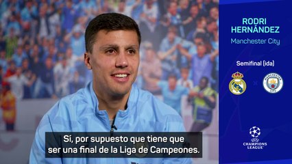 RODRI y FODEN hablan antes del REAL MADRID - MANCHESTER CITY | Diario AS