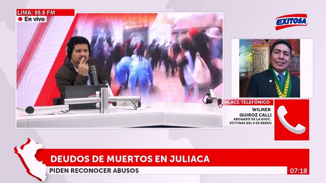 Puno: Deudos de fallecidos en Juliaca piden sanción de responsables tras informe de la CIDH
