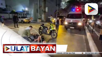 Rider, sugatan matapos bumangga sa isang taxi sa QC