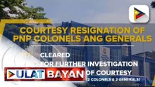 Pagtanggap sa courtesy resignation ng 2 koronel at 2 heneral, inirekomenda kay PBBM