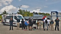 Armada de Colombia rescató a 19 migrantes venezolanos en aguas de San Andrés