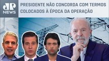 Alan Ghani, Cristiano Beraldo e d'Avila analisam críticas de Lula à privatização da Eletrobras