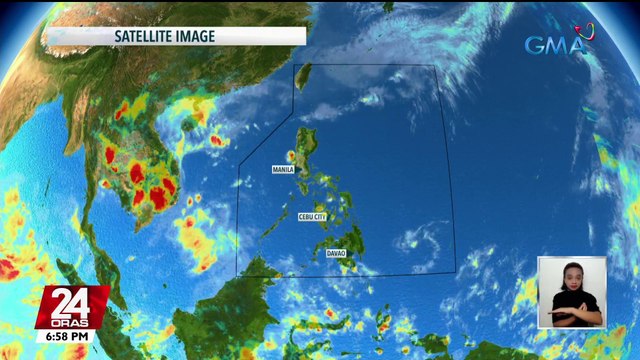Wala nang umiiral na sama ng panahon; Easterlies at localized thunderstorms, magdadala ng ulan sa bansa - Weather update today (May 8, 2023) | 24 Oras