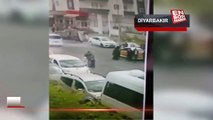 Diyarbakır'da yolcu, kendisini almayan taksiciye saldırdı