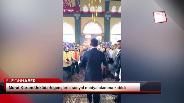 Murat Kurum Üsküdarlı gençlerle sosyal medya akımına katıldı