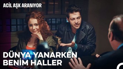 Gergin Ortamda Benim Kameraya Yansıyan Görüntüm - Acil Aşk Aranıyor