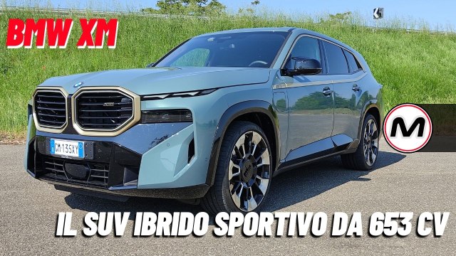 BMW XM 2023 | La prima prova del SUV sportivo ibrido plug-in
