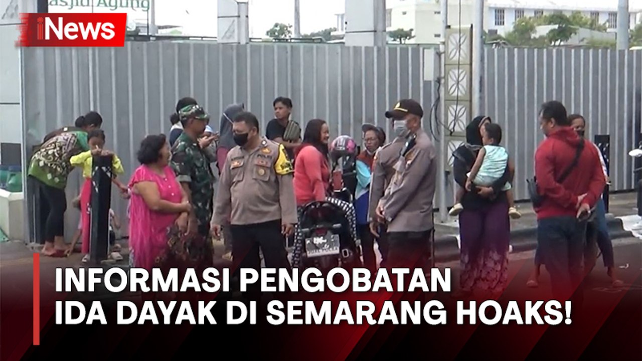 Ternyata Hoaks! Ratusan Warga dari Jateng Kecewa Datangi Tempat Pengobatan Ida Dayak
