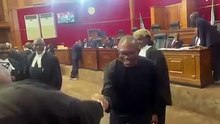Labour Party presidential candidate, Peter Obi present at the presidential election pre-hearing trial (video)