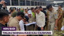 Tinjau Normalisasi Kali Ciliwung, Heru Budi: Banyak Warga Sertifikat Tanahnya Hilang