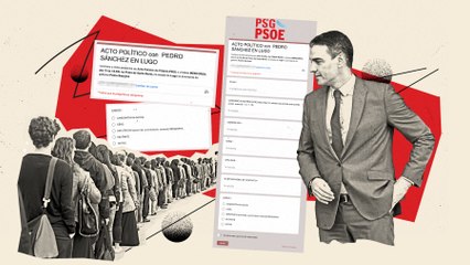 El PSOE cancela un mitin de Sánchez tras filtrarse la obligación de inscribirse para poder asistir