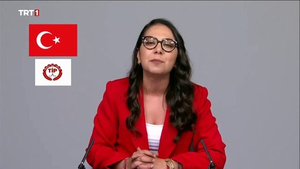 TİP'li Sera Kadıgil'in TRT'deki propaganda konuşması gündem oldu