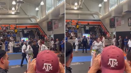 Mark Zuckerberg loses temper with referee in unexpected jiu-jitsu contest appearance