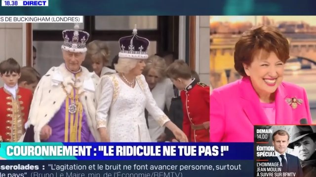 Couronnement de Charles III Roselyne Bachelot fustige « les Windsor du ridicule »