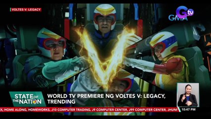 World TV premiere ng Voltes V: Legacy, trending | SONA