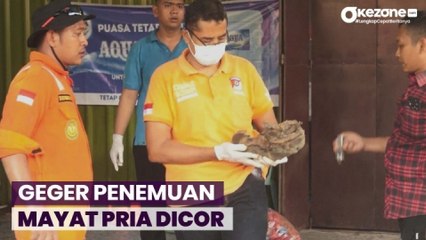 Video herunterladen: Ngeri, Mayat Pria Ditemukan Dicor Beton dalam Ruko di Semarang