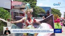Parada ng mga enggrandeng costume at masiglang tugtugan, isinagawa sa libing ng isang fashion designer | Saksi