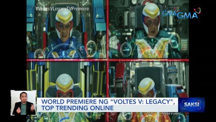 Trending ang world tv premiere ng "Voltes V: Legacy", At si Matteo Guidicelli, magiging Kapuso na | Saksi