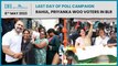 Rahul Gandhi takes BMTC ride, Priyanka holds massive road show in last-leg of campaigning in Bengaluru | Karnataka polls 2023