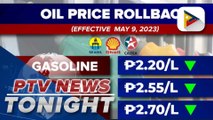 Bigtime oil price rollback effective May 9