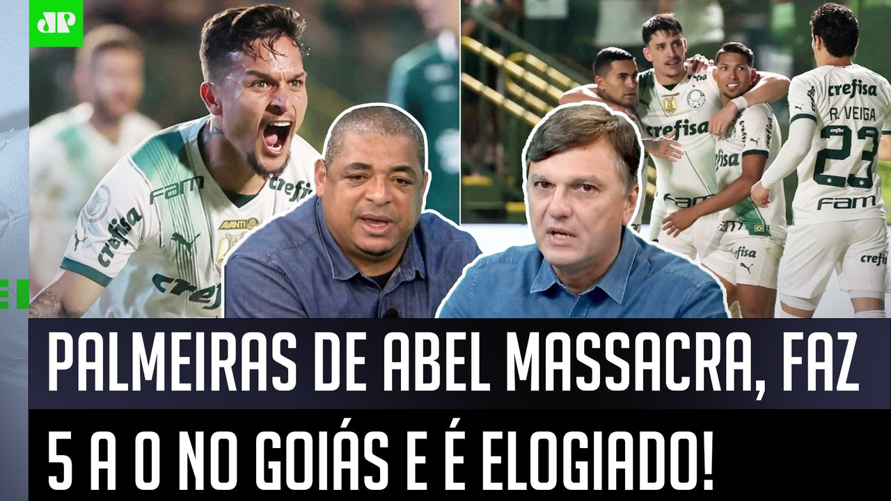 "Há MANEIRAS e MANEIRAS de se GANHAR! O Palmeiras SE IMPÔS, PASSOU O RODO e..." 5 a 0 é ELOGIADO!