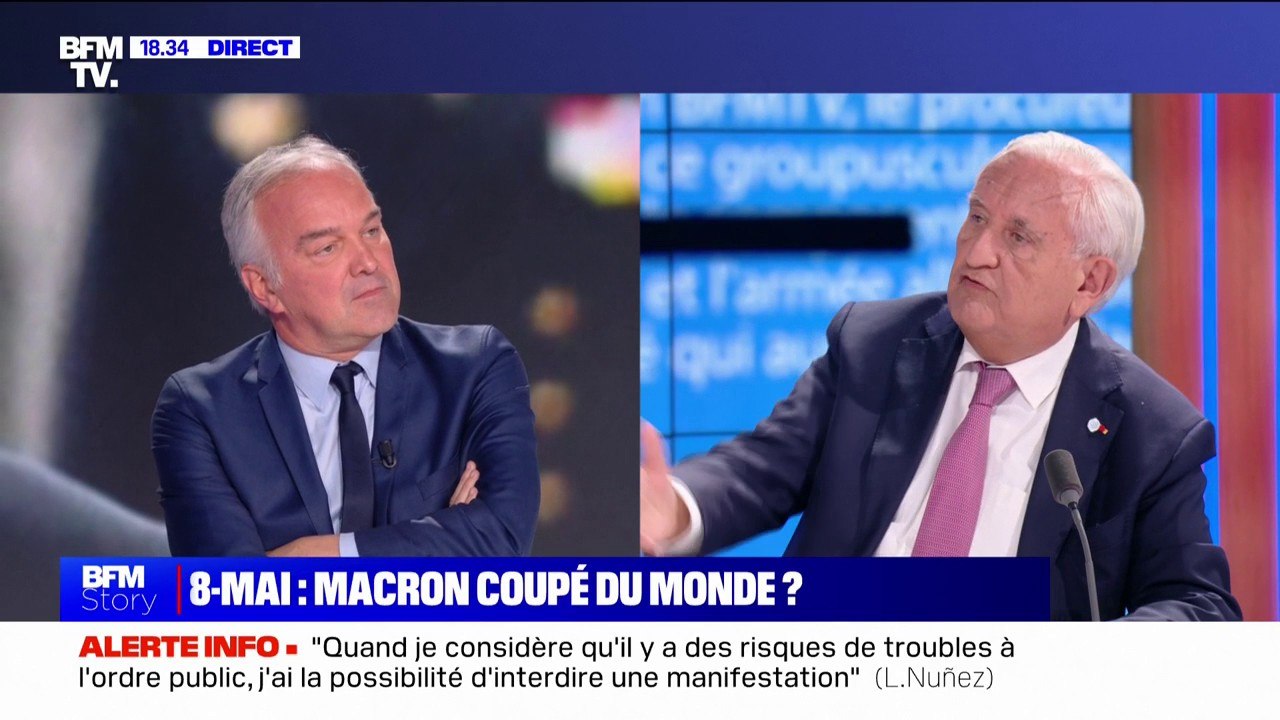 Manifestation d'ultradroite à Paris: "Ne pas interdire une manifestation ne veut pas dire cautionner ce qu'il s'y dit" explique Laurent Nuñez, préfet de police de Paris