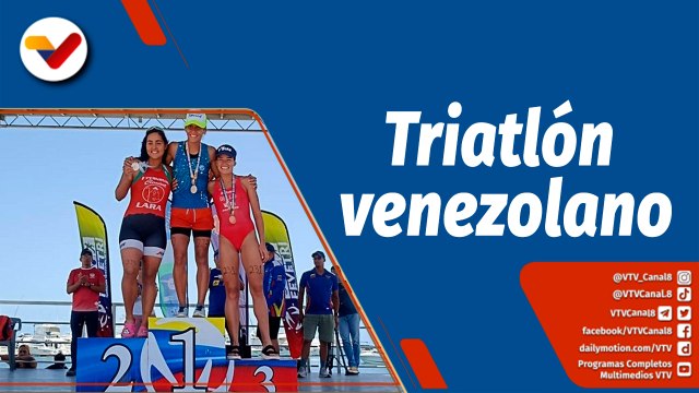 Deportes VTV | Venezuela arrasa en el Campeonato Nacional de Triatlón