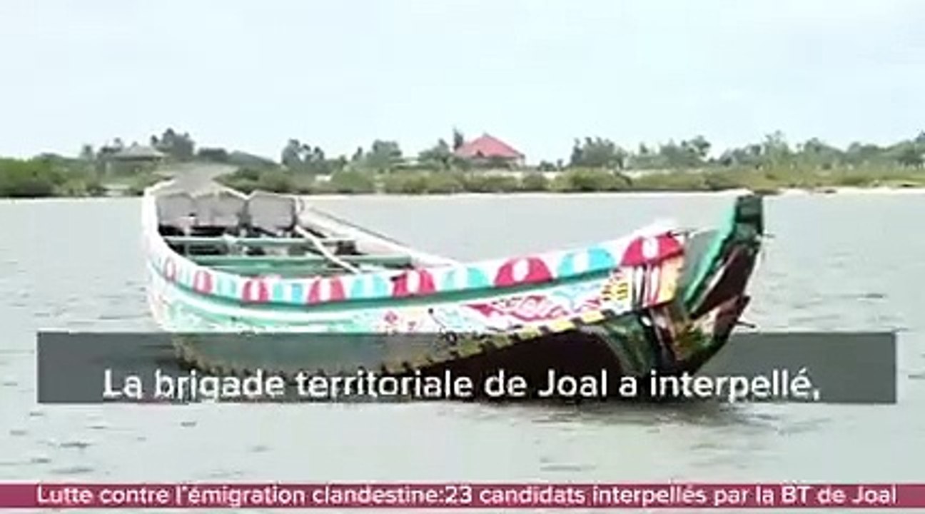 Joal : 23 candidats à l’émigration clandestine interpellés