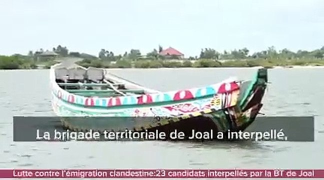 Joal : 23 candidats à l’émigration clandestine interpellés