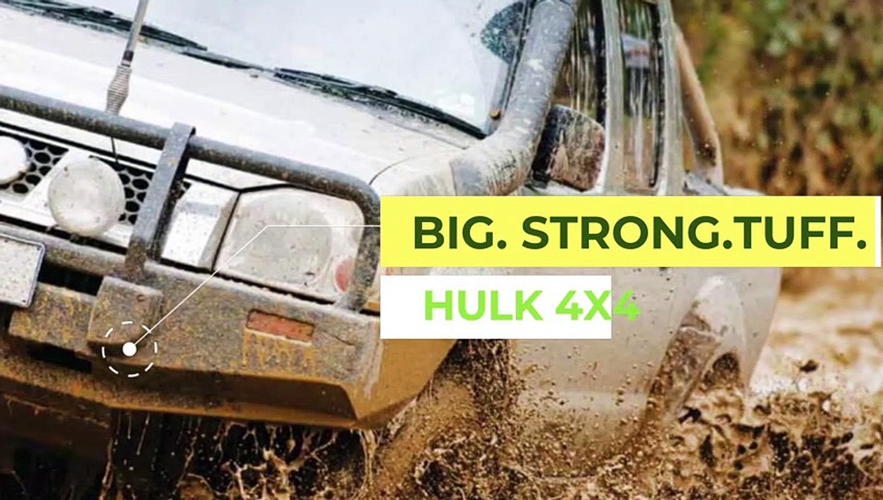 The offroad vehicle parts Hulk 4x4 video Dailymotion