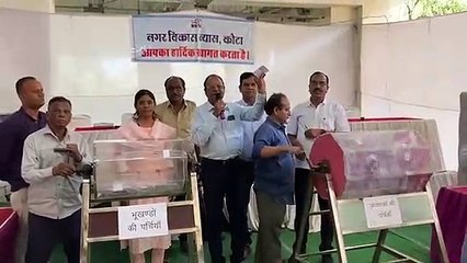 1800 भूखंडों का लॉटरी से किया आवंटन