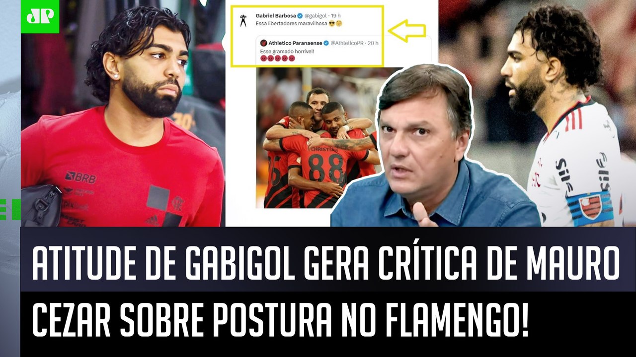 "PELO AMOR DE DEUS! NÃO EXISTE ISSO! O Gabigol..." Mauro Cezar CRITICA POSTURA no Flamengo!
