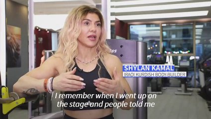 Female Iraqi Kurdish bodybuilder breaking down barriers