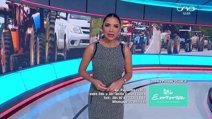 Tractorazo en el norte cruceño por falta de combustible