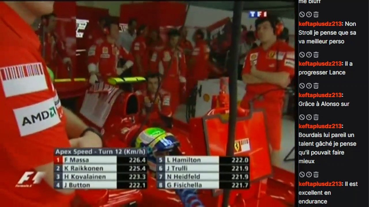 F1 2008 - Malaisie (Qualif & Course 2/18) - Streaming Français - LIVE FR