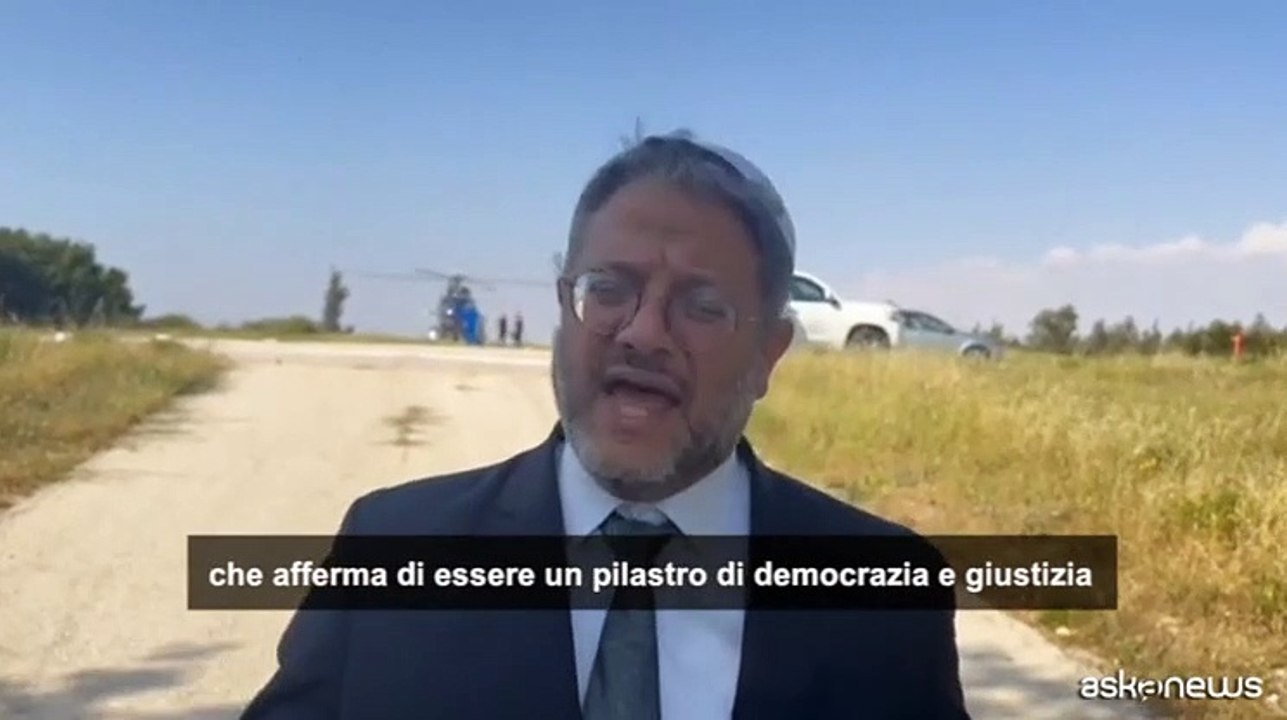 Ben-Gvir: l'Unione Europea vuole chiudere la bocca a Israele