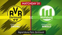 Dortmund keep pace in Bundesliga title race with Wolfsburg win