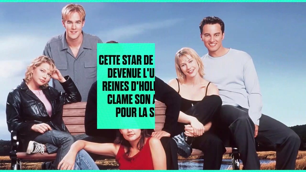 Cette star de Dawson devenue l'une des reines d'Hollywood clame son amour pour la série mythique à laquelle elle doit sa carrière